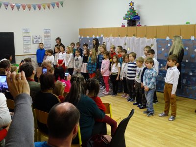 Předvánoční přátelské setkání v ZŠ