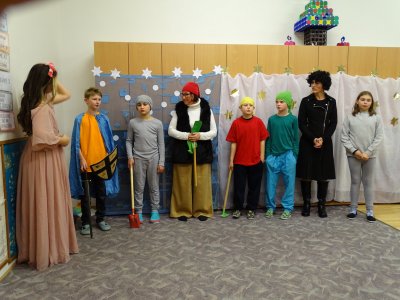 Předvánoční přátelské setkání v ZŠ